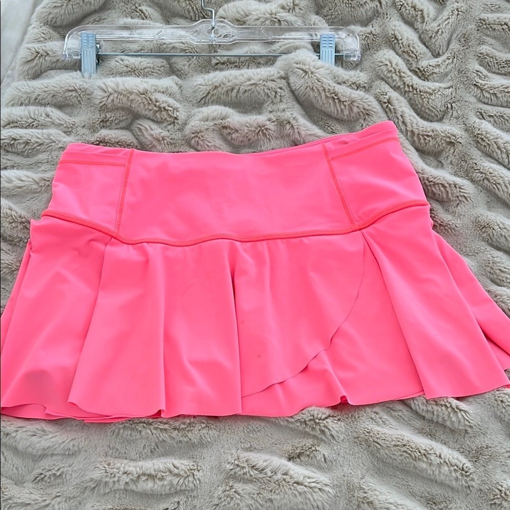 Lululemon Athletica Bright Pink Skater Skirt